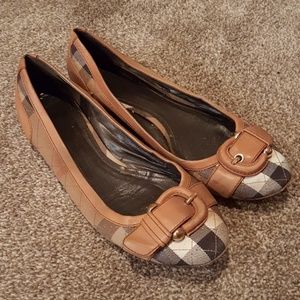 Authentic Burberry Ballet Flats